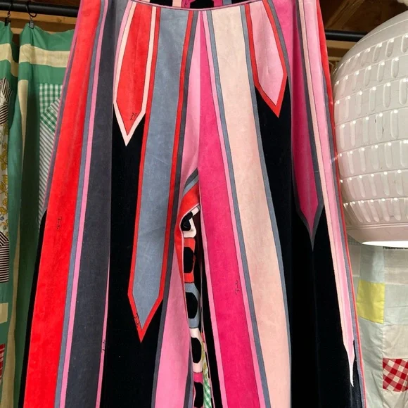 COPY - RARE Pucci Velvet Pants 60’s/70’s Perfect Condition - Picture 6 of 9